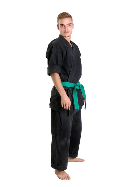 Martial arts student — Stockfoto