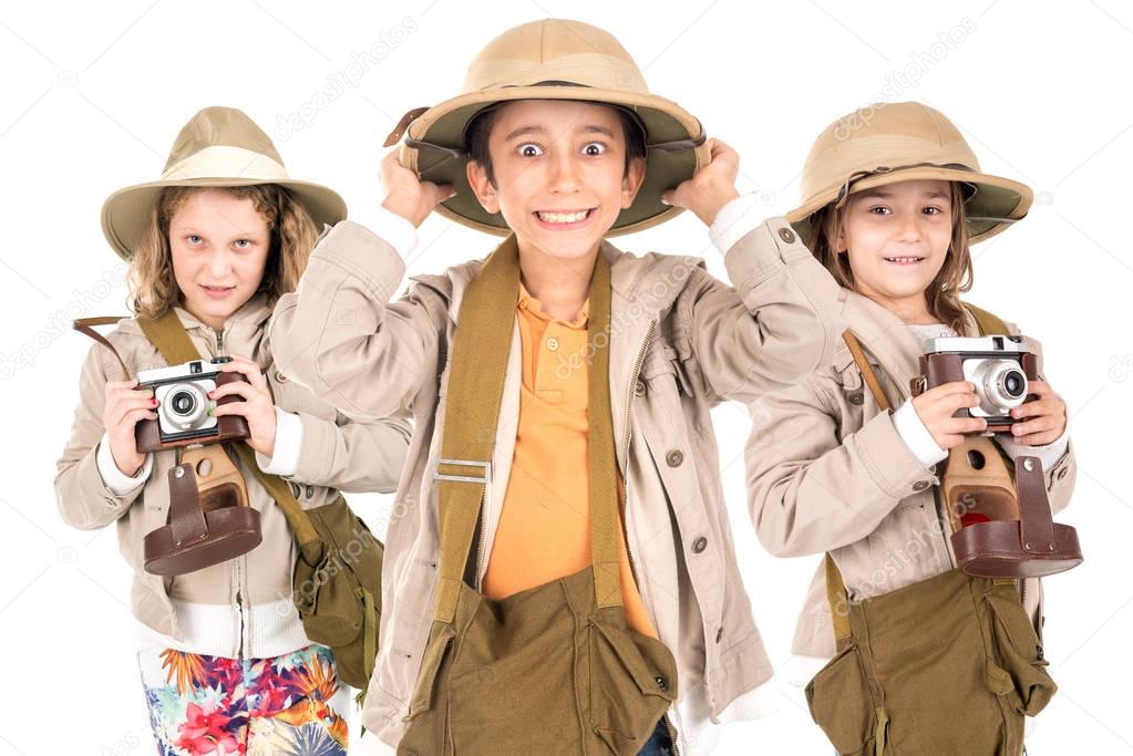 Vestuario safari para niños hotsell