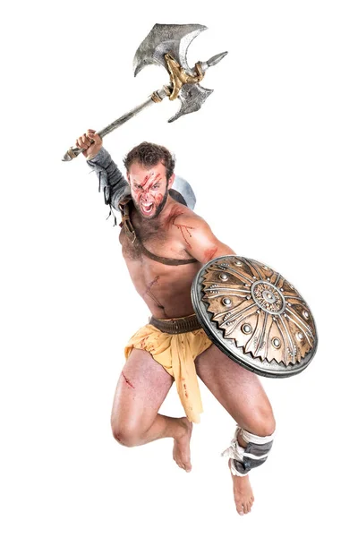Gladiator/Barbarian warrior — Stockfoto