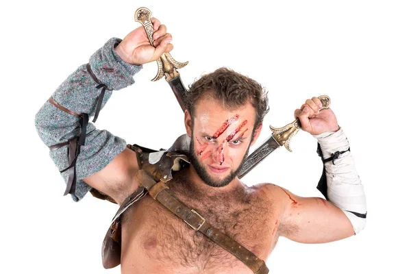 Gladiator/Barbarian warrior — Stockfoto