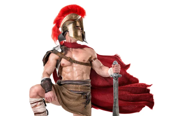 Ősi katona vagy a gladiátor — Stock Fotó