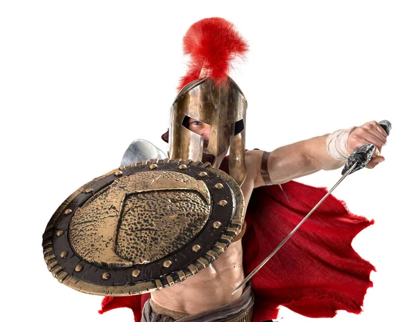 Antika soldat eller Gladiator — Stockfoto