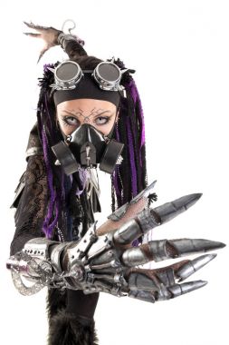 Cyber-Gotik kız