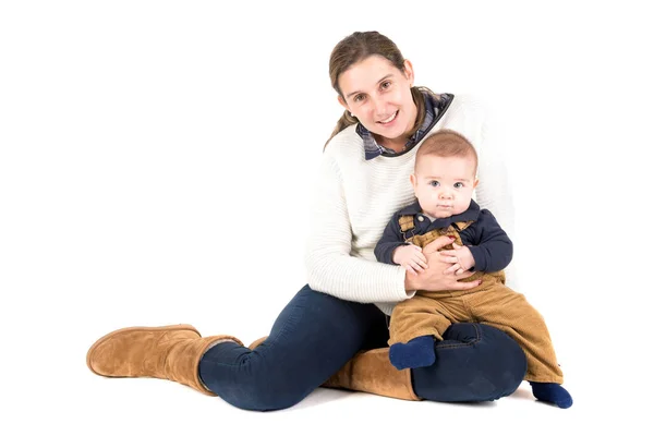 Mãe e filho — Fotografia de Stock