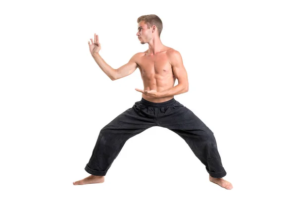 Martial arts student — Stockfoto