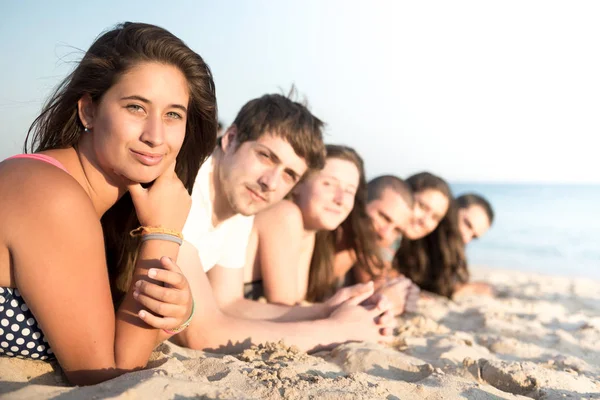 Friends in Summer time Stock Image