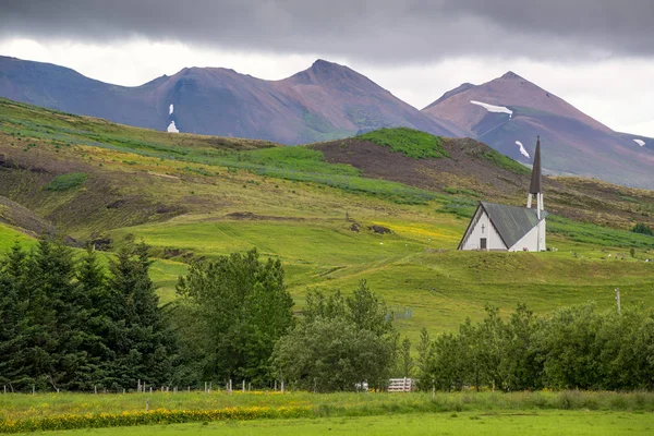 아이슬란드의 교회 — 스톡 사진