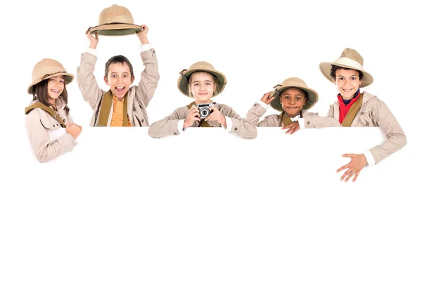 Kinderen klaar voor avontuur — Stockfoto