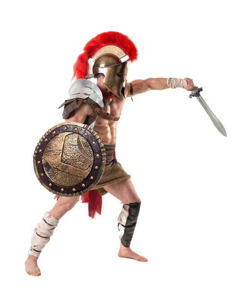 Ancient soldier or Gladiator — Stock Photo, Image