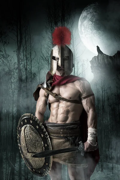 Alter Soldat oder Gladiator — Stockfoto