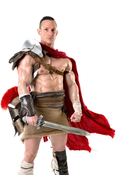 Alter Soldat oder Gladiator — Stockfoto