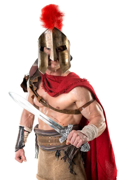 Oude soldaat of Gladiator — Stockfoto