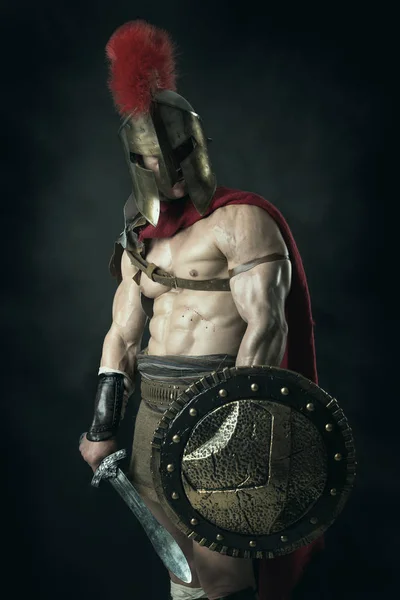 Starożytne żołnierz lub Gladiator — Zdjęcie stockowe