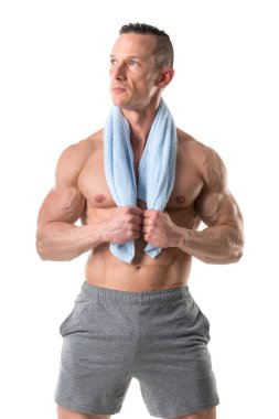 kusursuz bir beden ile adam