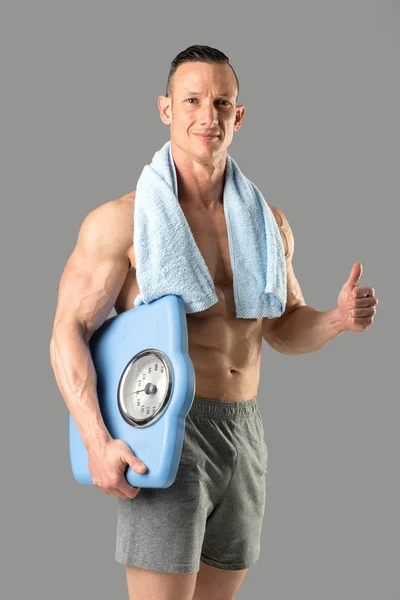 Man with perfect body — Stock Photo, Image