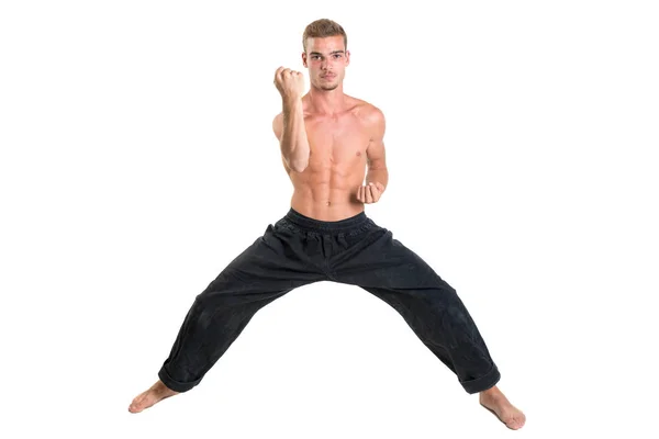 Martial arts student — Stockfoto