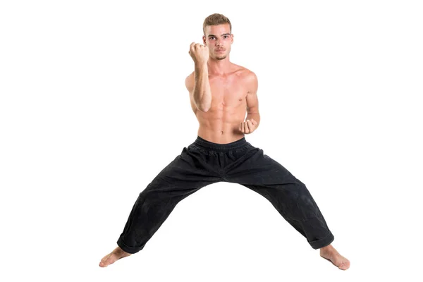 Martial arts studentów — Zdjęcie stockowe