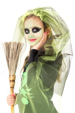 Genç kız cadı, Cadılar Bayramı