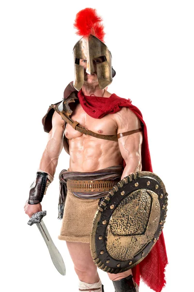 Oude soldaat of Gladiator — Stockfoto