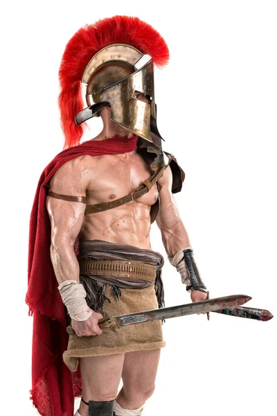 Ancien soldat ou gladiateur — Photo