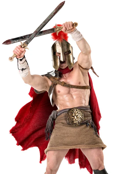 Alter Soldat oder Gladiator — Stockfoto