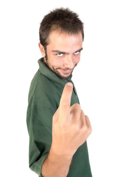 Young man expressions — Stock Photo, Image