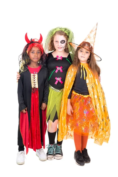 Crianças no dia das bruxas — Fotografia de Stock