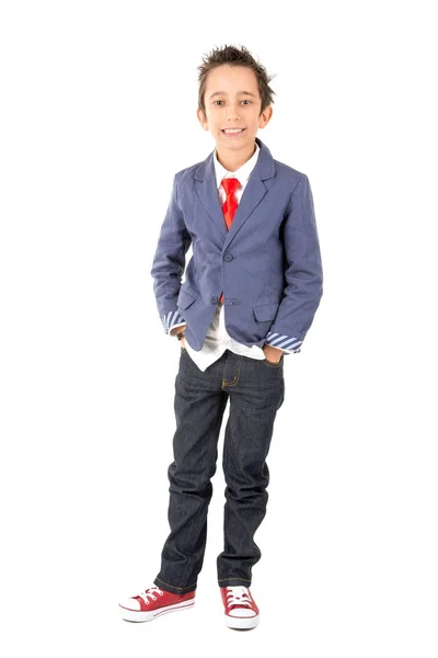 Fashionable young boy — Stock Photo, Image