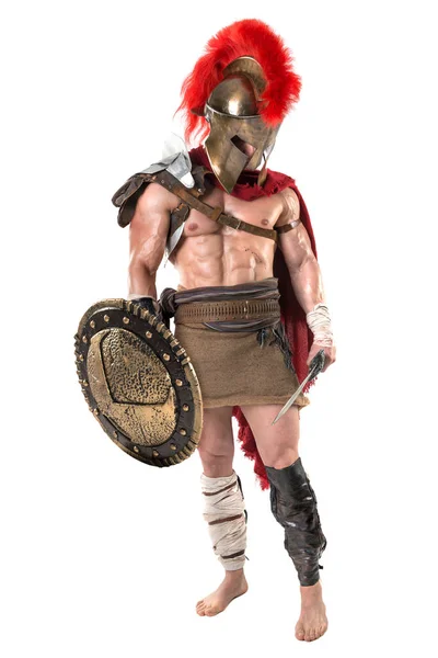 Antiguo soldado o gladiador —  Fotos de Stock