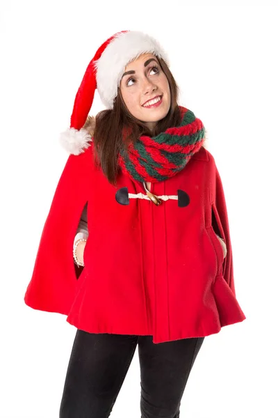 Girl in Christmas — Stock Photo, Image