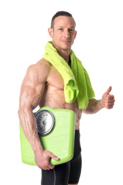 kusursuz bir beden ile adam