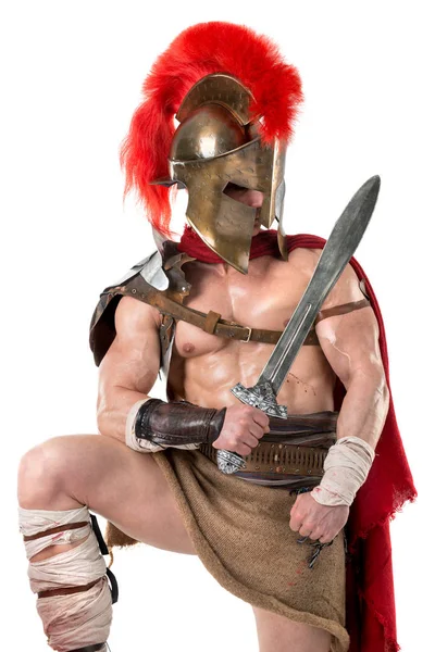 Alter Soldat oder Gladiator — Stockfoto