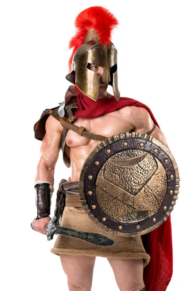 Oude soldaat of Gladiator — Stockfoto