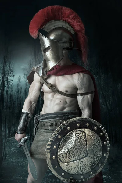 Alter Soldat oder Gladiator — Stockfoto