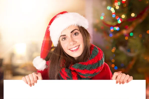 Dziewczyna w Boże Narodzenie — Zdjęcie stockowe