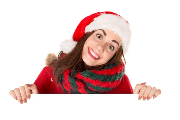 Girl in Christmas — Stock Photo, Image