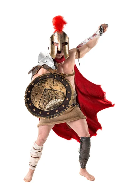 Alter Soldat oder Gladiator — Stockfoto