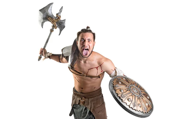 Gladiador antiguo / Guerrero — Foto de Stock