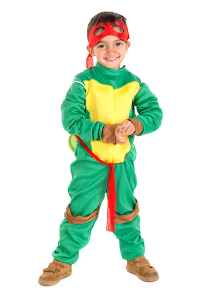 Ragazzo in costume — Foto Stock