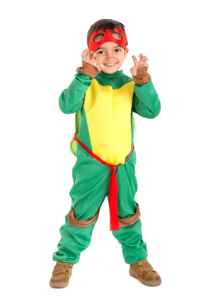 Ragazzo in costume — Foto Stock