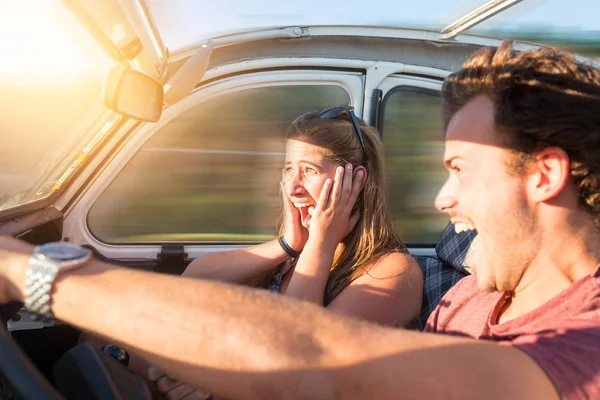 Driving fast — Stock Photo, Image