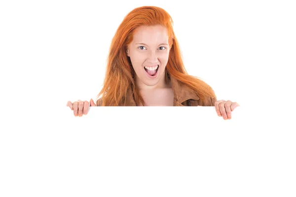 Red hair girl — Stock Photo, Image