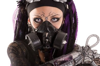 Cyber-Gotik kız