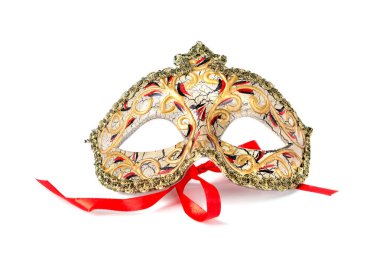 İzole Venezian maske