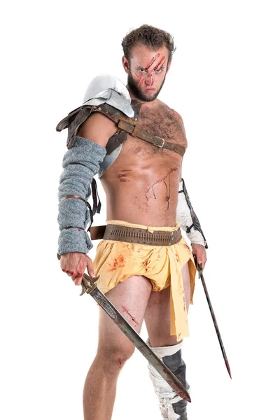 Gladiator/Barbarian warrior — Stockfoto