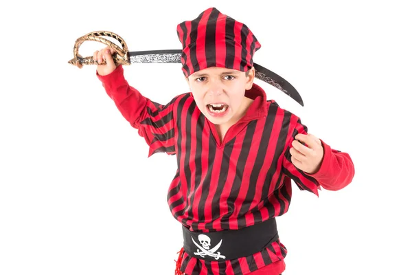 Ragazzo pirata — Foto Stock