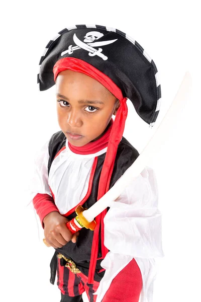 Chlapec pirát — Stock fotografie