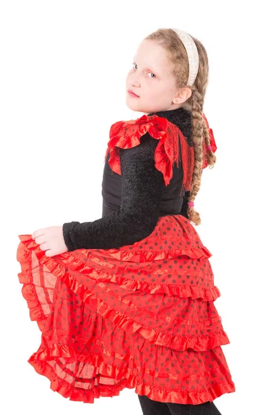 Girl in costume — Stock Photo, Image