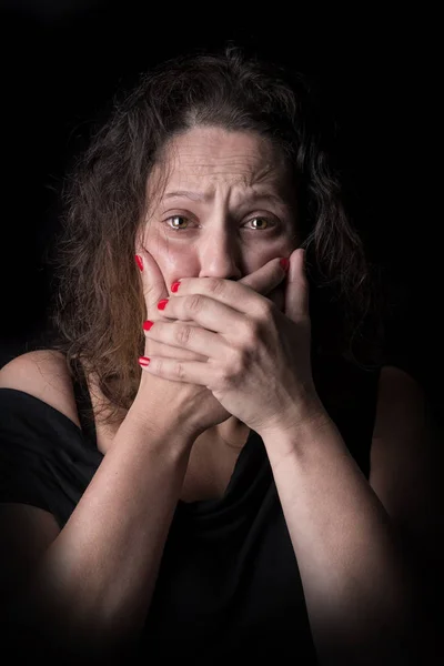 Violenza domestica — Foto Stock