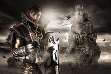 Adam knight kostüm